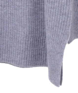 Green Parks ｆｕｗａっと　畦チュニック Deep Purple