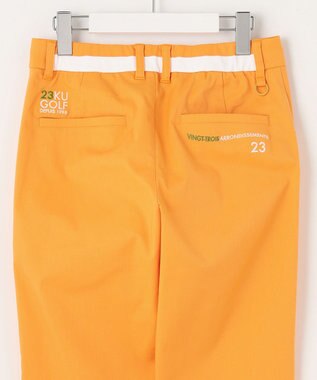 23区GOLF 【WOMEN】【ストレッチ】アポロック ベーシックパンツ イエロー系