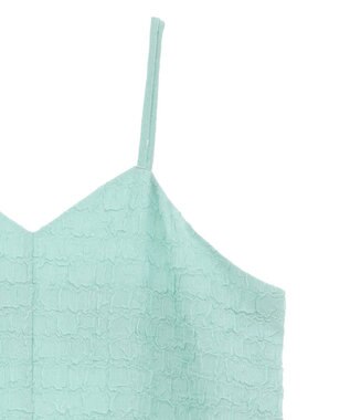 Green Parks 表面感キャミワンピース Light Green