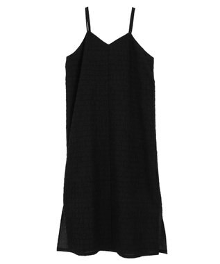 Green Parks 表面感キャミワンピース Black