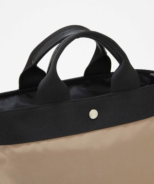 TOPKAPI 【Breath TOPKAPI sis】【WEB限定】ナイロン トート バッグ ショルダー付き 軽量 / RIPPLE リプル グレージュ