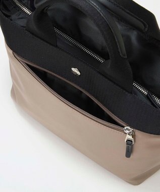 TOPKAPI 【Breath TOPKAPI sis】【WEB限定】ナイロン トート バッグ ショルダー付き 軽量 / RIPPLE リプル グレージュ