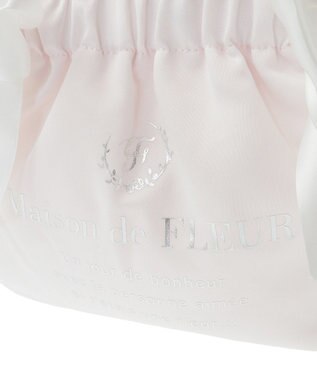 Maison de FLEUR ダブルリボン2Wayトートバッグ Light Pink