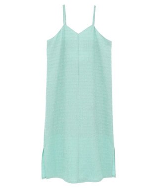 Green Parks 表面感キャミワンピース Light Green