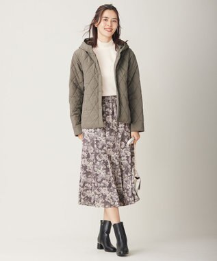 ANY SIS 【洗える】リブタートル カットソー アイボリー