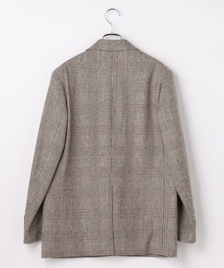 #Newans 【高山都さんコラボ】オーバーサイズテーラードジャケット ベージュチェック