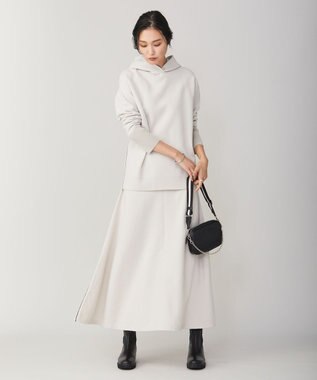 ICB L 【WEB限定カラーあり】ミルドウール ニットスカート トープ系