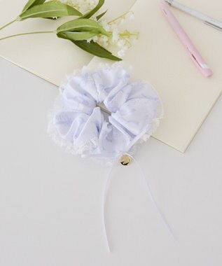 Maison de FLEUR すずらんプリントシュシュ