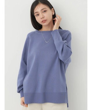 earth music&ecology サイドスリットルーズチュニック