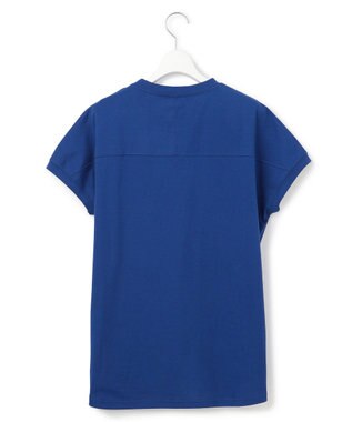 J.PRESS YORK STREET 【WOMEN】【SMOOTH JERSEY】フレンチスリーブ Tシャツ ブルー系