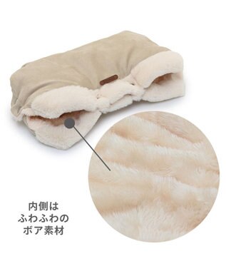 PET PARADISE ペットパラダイス ペットカート用 ハンドマフ 遠赤外線 《ベージュ》 ベージュ