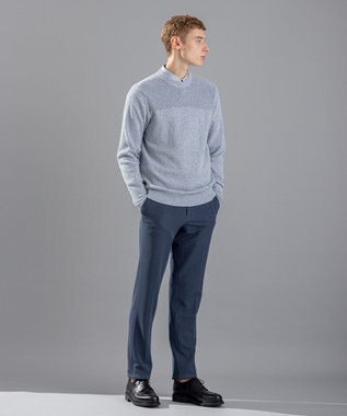 JOSEPH HOMME 【LEON 掲載】80/2オックス　レギュラーカラーシャツ サックスブルー系