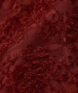 YECCA VECCA バルーンヘムドッキングニット Red