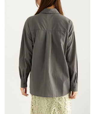 Te chichi ツイストデザインシャツ《2025Autumn catalog vol.2 item》 カーキ