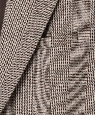 #Newans 【高山都さんコラボ】オーバーサイズテーラードジャケット ベージュチェック