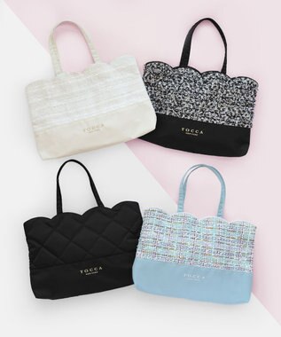 TOCCA 【A4サイズ対応・一部カラー撥水】DEAR EMILY BAG サブバッグ スカイブルー系