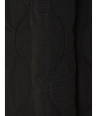 AMERICAN HOLIC キルポカリブ付きキルティングブルゾン Black