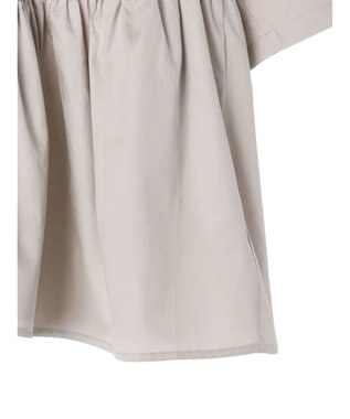 AMERICAN HOLIC 異素材ティアードプルオーバー Gray Beige