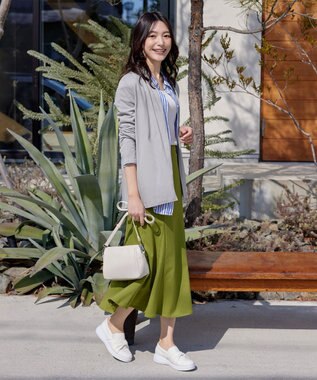 Tiaclasse 【新色追加・UVケア・接触冷感】“やみつき”着ながしロングカットソーカーデ グレー