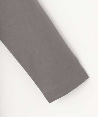 自由区 【洗える】ハイカウントインナー カットソー グレー系