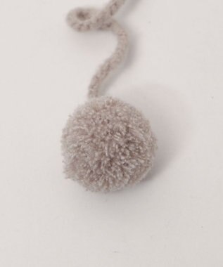 WEGO ハートニットイヤーマフ ライトグレー