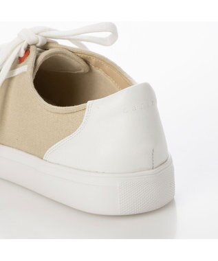 MODE ET JACOMO <carino>【レイン対応】【軽量】レースアップスニーカー ベージュ