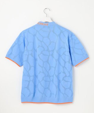 PW CIRCULUS 【MEN】ジラフメッシュ モックネック スカイブルー系