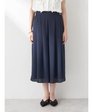 earth music&ecology 選べる丈スカーチョ Navy