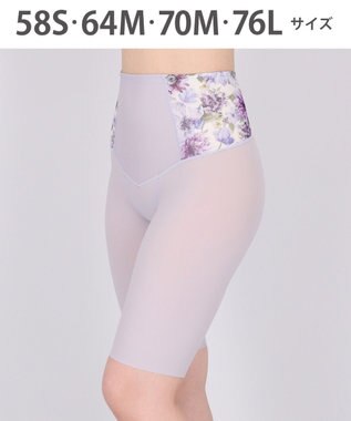 WACOAL ガードル 【肌リフト】 下半身のたるみをリフトアップ スリムなシルエット ロング丈 一枚ばき可能 レディース GRC424 /ワコール ラズベリー