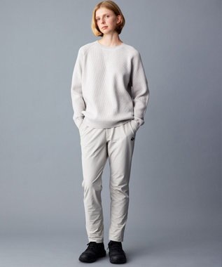 JOSEPH ABBOUD MOUNTAIN 【軽量】バルキーウール　トレーナー ニット ライトグレー系