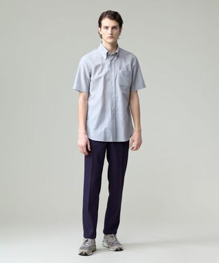 J.PRESS MEN REDA ACTIVE サマードレスシャツ / B.D. ネイビー系