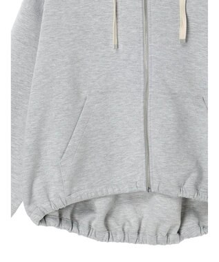 AMERICAN HOLIC バックドレープポンチパーカー Light Gray Mixture