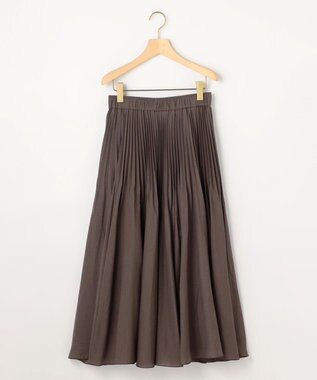 組曲 S 【加藤ローサさん着用】アンティークオーガンプリーツ スカート ブラウン系