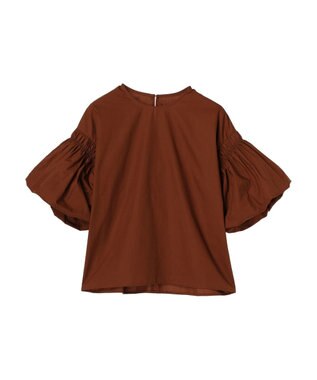 CRAFT STANDARD BOUTIQUE 袖バルーンブラウス Brown