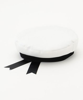 ANY KIDS 【カードキャプターさくら×any FAM】友枝小学校 制服帽子風 ベレー帽 オフホワイト