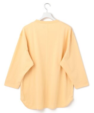 J.PRESS YORK STREET 【UNISEX】七分丈プレーンTシャツ ライトイエロー系