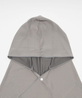 WEGO 【レインコート】冷感ポンチョ グレー