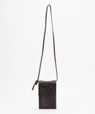 GRACE CONTINENTAL Flap mini Bag ダークブラウン