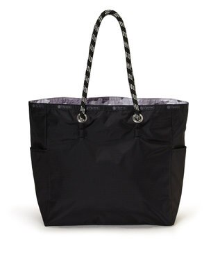 LeSportsac ML 2 WAY TOTE        /2ウェイブラック/グレーカモ 2ウェイブラック/グレーカモ