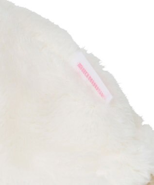 MIKI HOUSE HOT BISCUITS 【ミキハウス】【44-50cm】 マイクロファー フード 白