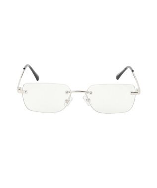AMERICAN HOLIC 【UVカット調光】リムレスグラス Silver