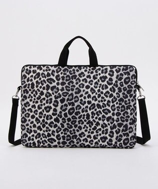 LeSportsac TH LAPTOP CASE 15/ニュートラルレオパード ニュートラルレオパード