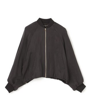 BEIGE， NINA / タフタブルゾン Black