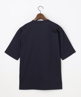 JOSEPH ABBOUD 【キングサイズ・ジャージー素材・ストレッチ】コンパクトコットンジャージー Tシャツ ネイビー系