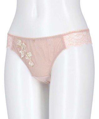 AMPHI Ｔバックショーツ 【stylist 4U スタイリストフォーユー】 BOG300とペア くいこみにくい(バック) ソング ショーツ POG500 アンフィ／ワコール ピーチ