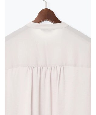 Te chichi プリーツサテンブラウス Ｓグレー