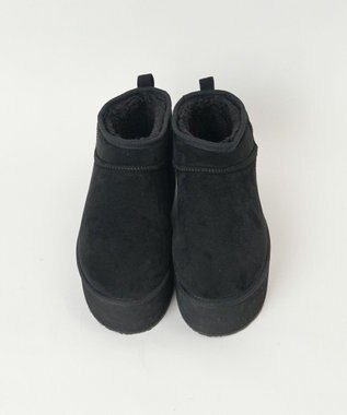 WEGO Fムートンブーツ ブラック