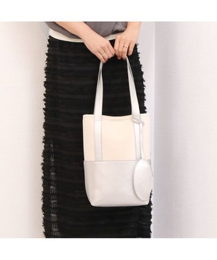 UNBILLION カシュカシュ cachecache / サニーデイキャンバスバケツトート シルバー