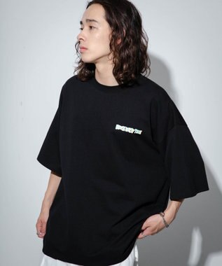 WEGO 【ユニセックス着用ITEM/MLサイズ展開】別注NEW　JACKグラフィックT（S） ブラックその他