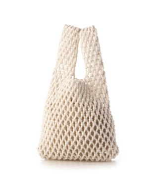 UNBILLION カシュカシュ cachecache / マクラメ2wayチェーンショルダー アイボリー